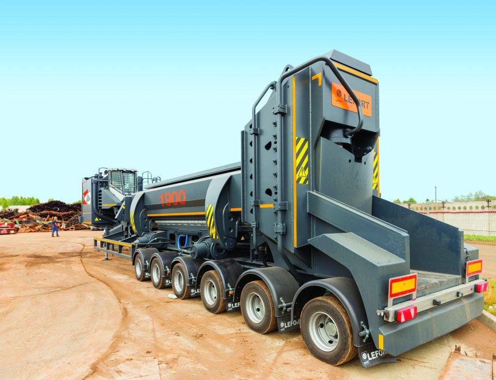 نقل الخردة وتفريغها